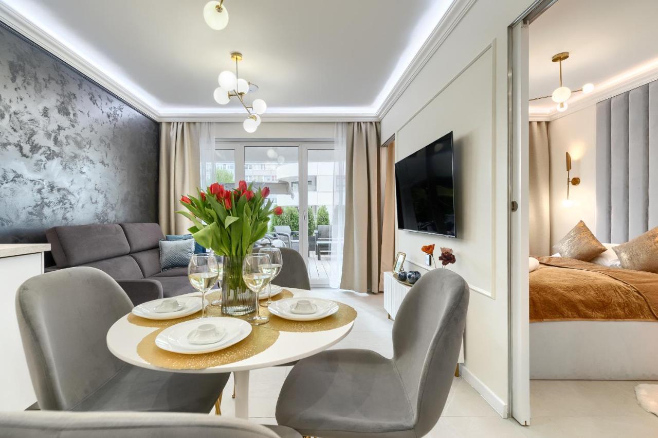 Apartments Ostsee Suntowers Taras Свіноуйсьце Екстер'єр фото