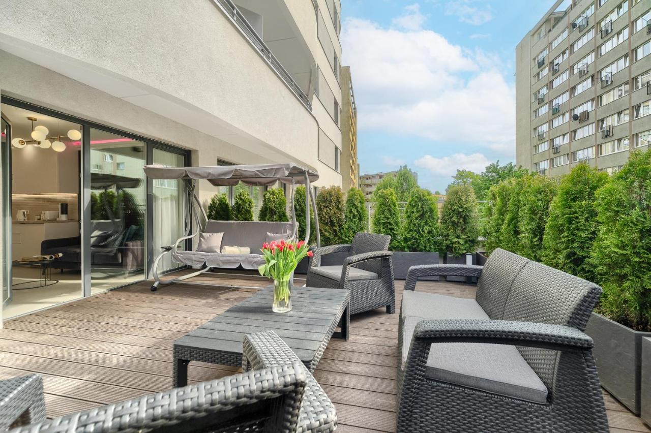 Apartments Ostsee Suntowers Taras Свіноуйсьце Екстер'єр фото